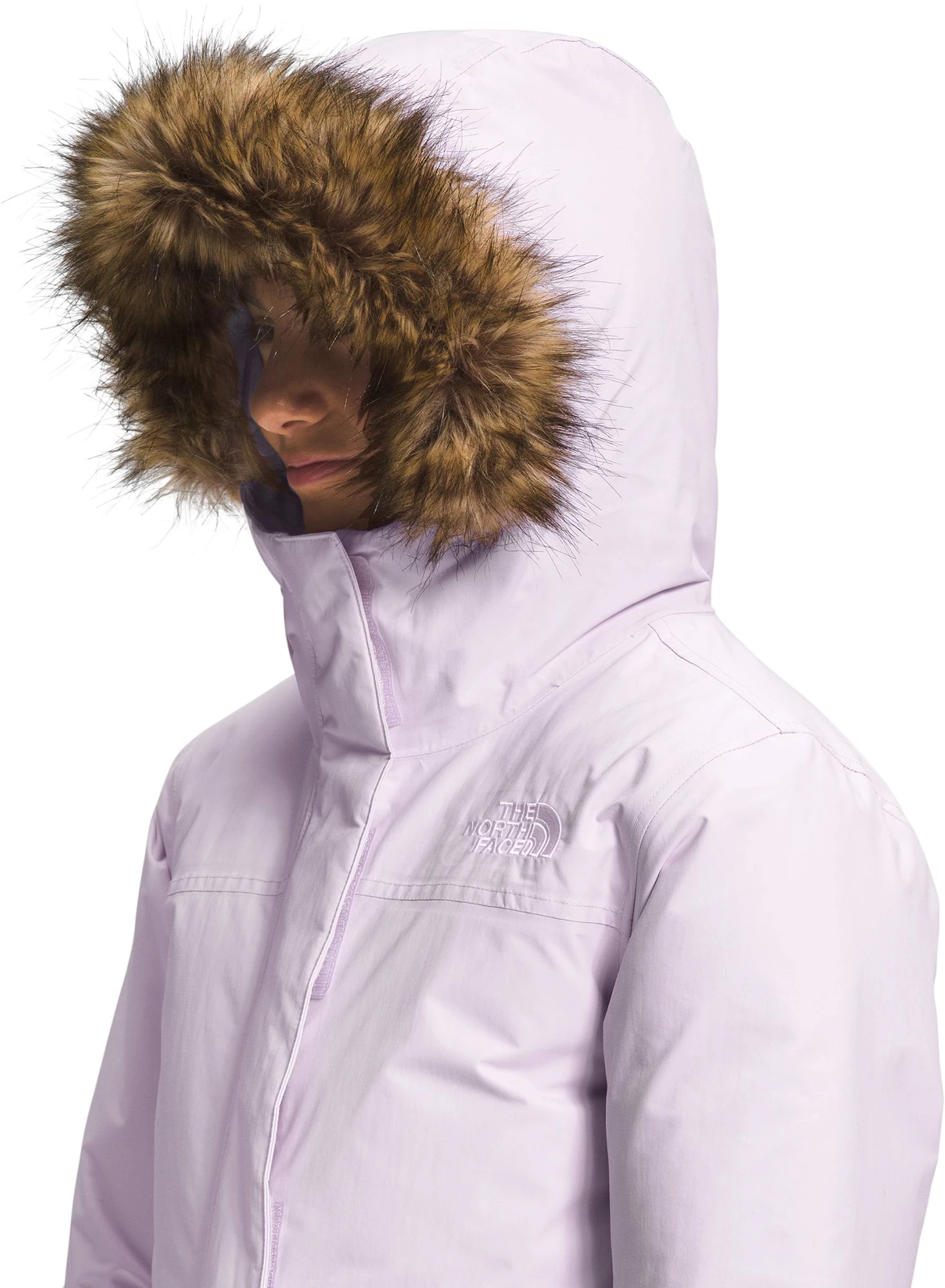 The North Face Girls' Arctic Parka Lavender Fog 4 The North Face Girls' Arctic Parka Lavender Fog - Image 4