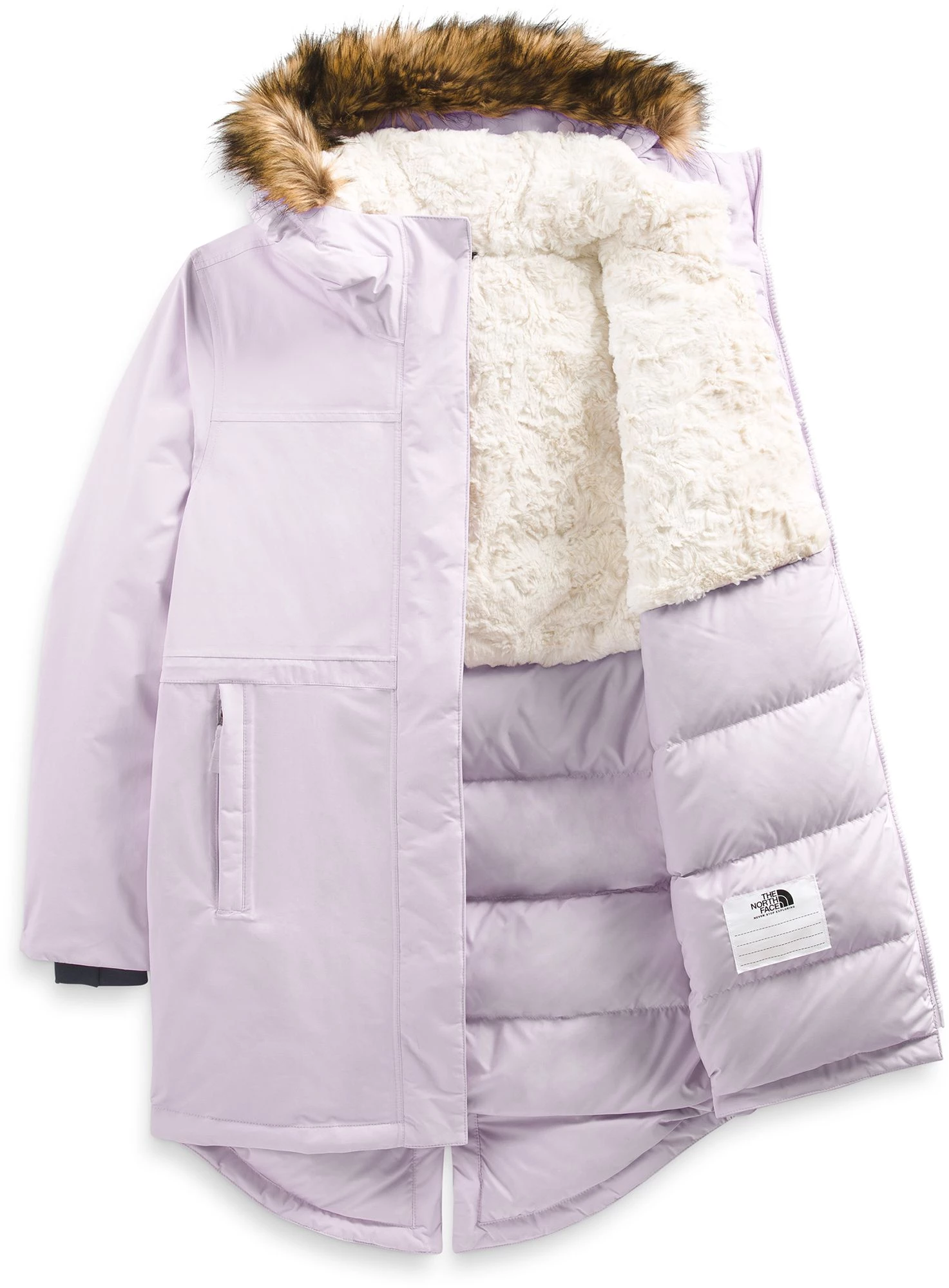 The North Face Girls' Arctic Parka Lavender Fog 7 The North Face Girls' Arctic Parka Lavender Fog - Image 7