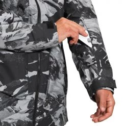 The North Face Men's Balfron Jacket Tnf Blk Tnal Mtnscpe Prnt -DealsThe North Face Store unnamed file 526