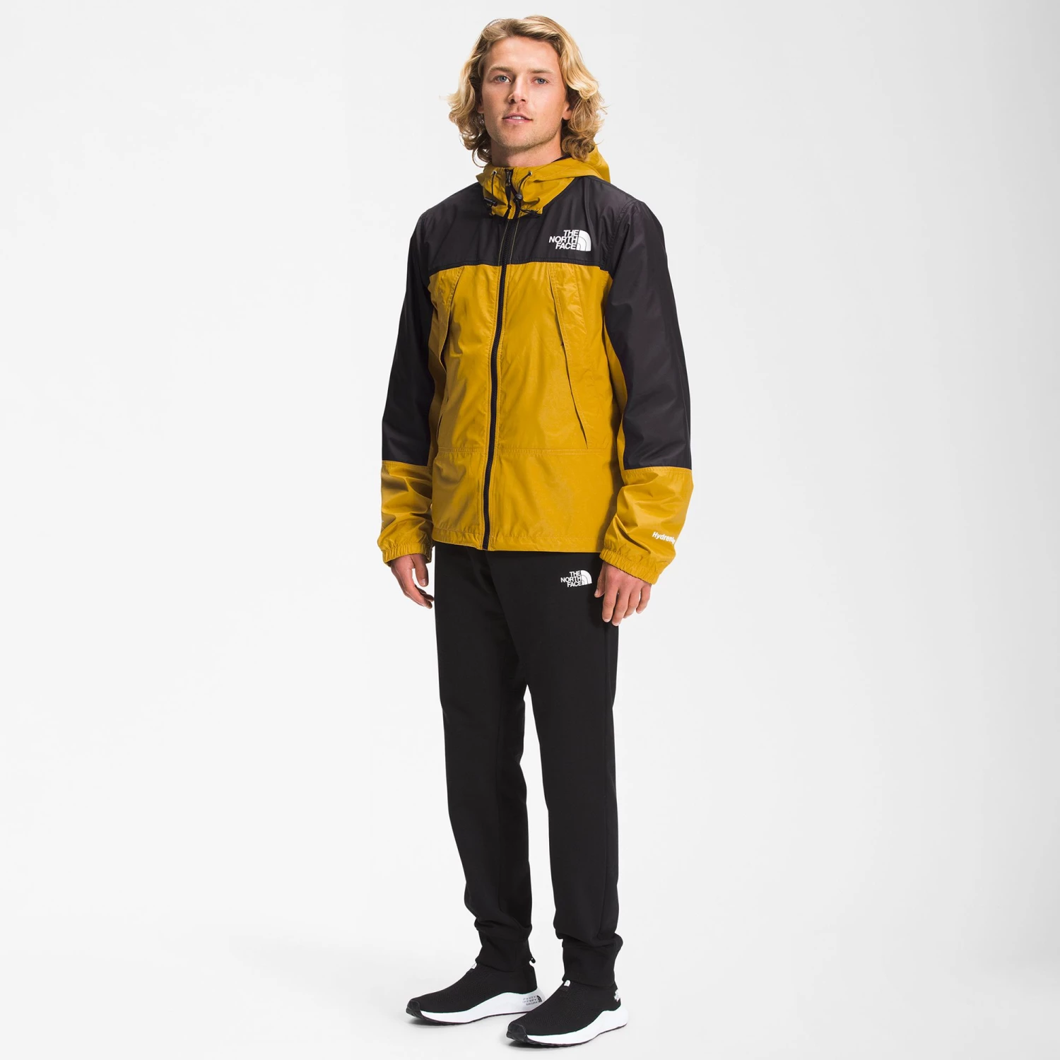 The North Face Men's Hydrenaline Wind Jacket Arrowwood Yellow 2 The North Face Men's Hydrenaline Wind Jacket Arrowwood Yellow - Image 2