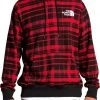 The North Face Men's Holiday Printed Hoodie Tnf Rd Hliday 2 Plid Prnt