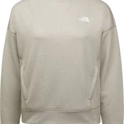 The North Face Women's Basin Pullover Sweatshirt Mineral Grey Heather