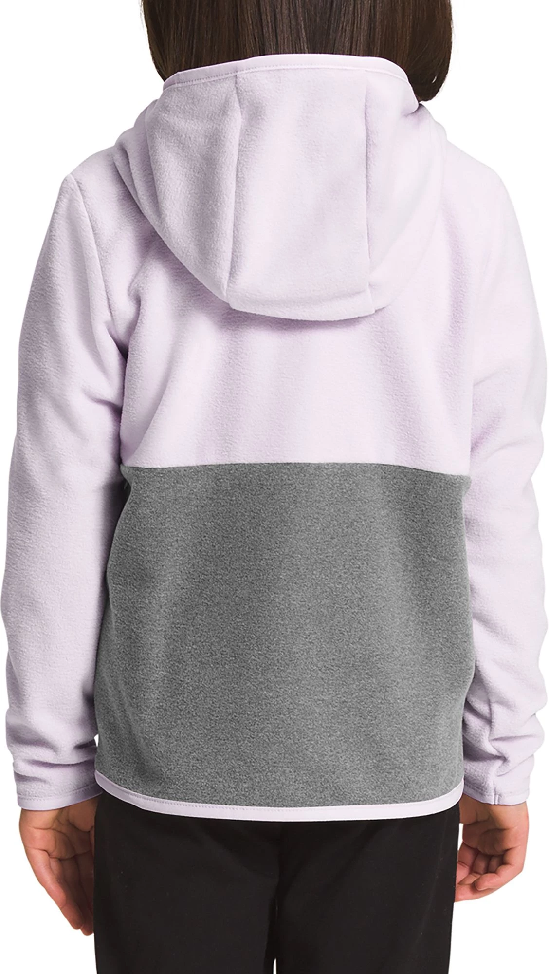 The North Face Boys' Glacier Full Zip Hoodie For Girls' Fuschia Pink 2 The North Face Boys' Glacier Full Zip Hoodie For Girls' Fuschia Pink - Image 2