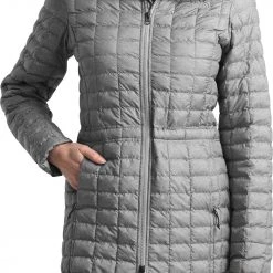 The North Face Women's Eco ThermoBall Jacket Tnf Medium Grey Heather