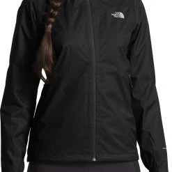 The North Face Women's Resolve Plus Rain Jacket Tnf Black