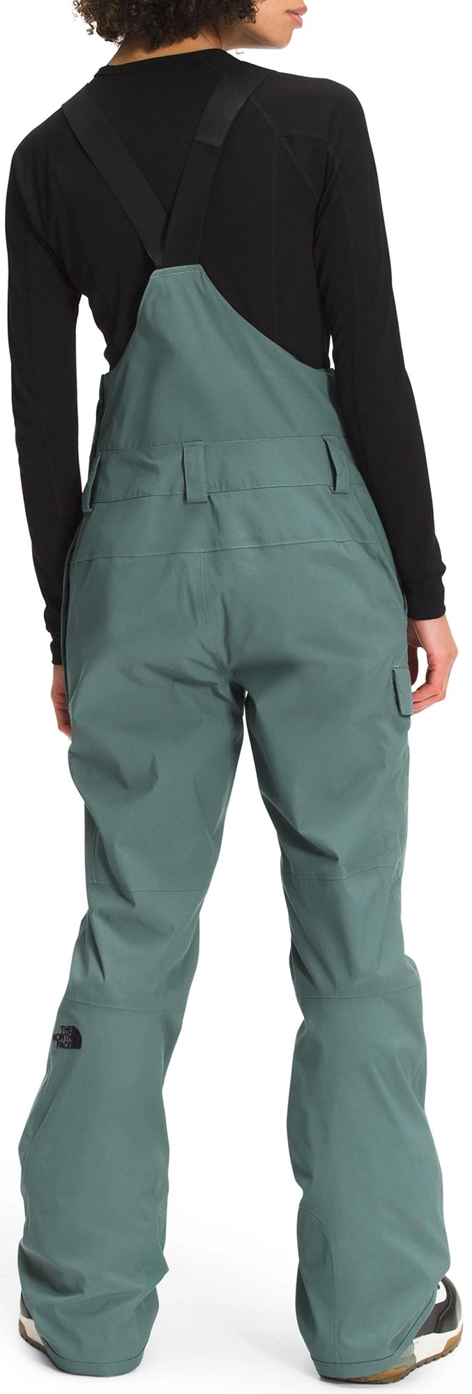 The North Face Women's Freedom Snow Bib Balsam Green 3 The North Face Women's Freedom Snow Bib Balsam Green - Image 3