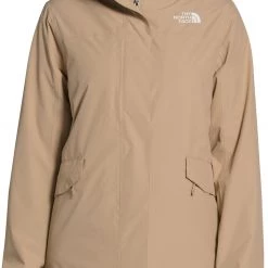 The North Face Women's Osito Triclimate Rain Jacket Hawthorne Khaki